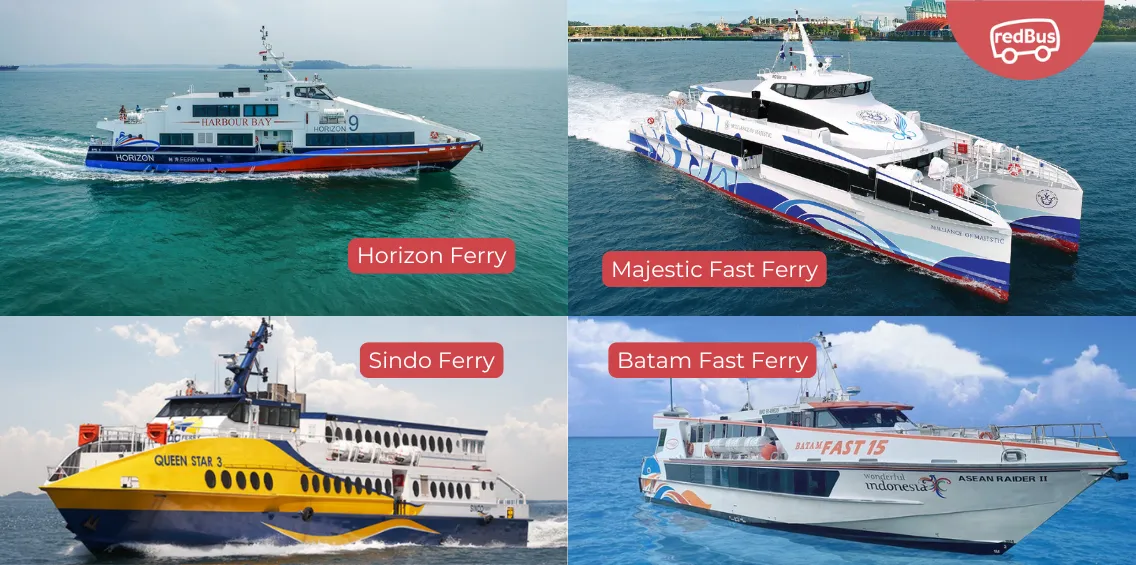 Singapore to Batam Ferries operating in 2025